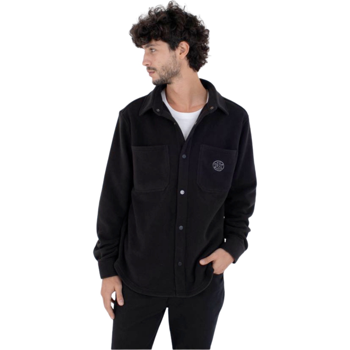 2026 Hurley Mens Polar Shirt MFTEU00054 - Black